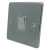 More information on the Low Profile Rounded Satin Chrome  Low Profile Rounded Retractive Centre Off Switch