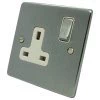 More information on the Low Profile Rounded Satin Chrome Low Profile Rounded Switched Plug Socket