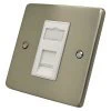 More information on the Low Profile Rounded Satin Nickel Low Profile Rounded RJ45 Network Socket