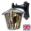 Ludlow Outdoor Leaded Lantern | Porch Light - 5