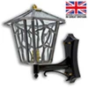 Ludlow Outdoor Leaded Carriage Lamp - 6