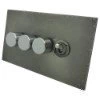 Natural Elements Natural Pewter Dimmer and Light Switch Combination - 3