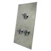 3 Gang 20 Amp 2 Way Toggle (Dolly) Light Switches (Special Vertical Plate)
