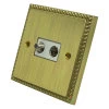 More information on the Palladian Polished Brass Palladian TV and SKY Socket
