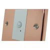 Flat Polished Copper (Chrome Rockers) PIR Switch - 1