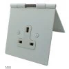 1 Gang - Single 13 Amp Unswitched : White Trim