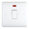 20 Amp Double Pole Switch with Neon Pure White 20 Amp Switch
