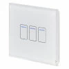 3 Gang Touch Light Switch - 1 Way