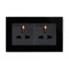 More information on the Crystal Black Glass RetroTouch Crystal Multifunction Socket