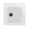 More information on the Crystal White Glass RetroTouch Crystal TV Socket