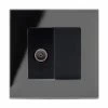 More information on the Crystal Black Glass RetroTouch Crystal TV Socket