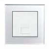 More information on the Crystal White Glass RetroTouch Crystal Telephone Master Socket