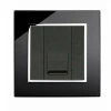 More information on the Crystal Black Glass with Chrome Trim RetroTouch Crystal Telephone Extension Socket