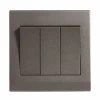 Simplicity Charcoal Light Switch - 2