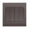 Simplicity Charcoal Light Switch - 3