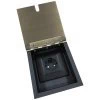 More information on the Recessed Floor Sockets Antique Brass Recessed Floor Sockets / Floor Boxes 