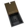 1 Gang Phone Socket Master : Black Trim Recessed Floor Sockets Bronze Antique Floor Phone Socket Master