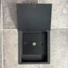 Recessed Floor Sockets Matt Black Recessed Floor Satellite Socket - 12