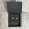 Recessed Floor Sockets Matt Black Recessed Floor Satellite Socket - 13