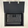 Recessed Floor Sockets Matt Black Recessed Floor USB Socket - 15