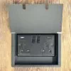 Recessed Floor Sockets Old Bronze Floor USB Socket - 9