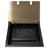 More information on the Recessed Floor Sockets Satin Nickel Recessed Floor Sockets / Floor Boxes Floor Socket Combination