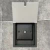 Recessed Floor Sockets White Floor TV | Aerial Socket - 13