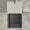 Recessed Floor Sockets White Recessed Floor TV | Aerial Socket - 15