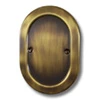 More information on the Regal Antique Brass Regal Blank Plate