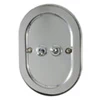 Regal Polished Chrome Toggle (Dolly) Switch - 1