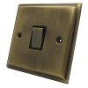 More information on the Regent Antique Brass Regent Intermediate Light Switch