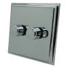 More information on the Regent Polished Chrome Regent LED Dimmer and Push Light Switch Combination