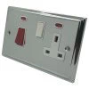 More information on the Regent Polished Chrome Regent Cooker Control (45 Amp Double Pole Switch and 13 Amp Socket)