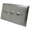3 Gang 2 Way Toggle Light Switches