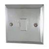 Regent Satin Chrome Unswitched Fused Spur - 1
