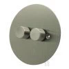 More information on the Disc Satin Stainless Disc LED Dimmer and Push Light Switch Combination