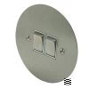 Disc Satin Stainless Light Switch - 3