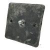 1 Gang Intermediate Dolly Switch - Stainless Steel Switches Flat Vintage Rustic Pewter Intermediate Toggle (Dolly) Switch