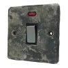 Flat Vintage Rustic Pewter 20 Amp Switch - 1