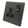 More information on the Screwless Aged Old Bronze Screwless Aged Switched Plug Socket