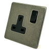 More information on the Screwless Aged Old Nickel Screwless Aged Switched Plug Socket