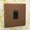 Screwless Aged Old Copper Light Switch - 3