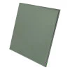 Screwless Square Polished Chrome Blank Plate - 1