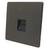 More information on the Screwless Aged Old Bronze Screwless Aged Telephone Extension Socket