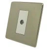 Screwless Supreme Polished Nickel Time Lag Staircase Switch - 1