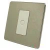 More information on the Screwless Supreme Polished Nickel Screwless Supreme Time Lag Staircase Switch