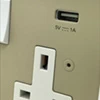 Seamless Colour Match Switched Plug Socket - 3