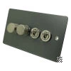 Flat Dark Pewter Create Your Own Switch Combinations - 3