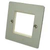 Single 2 Module Plate - the Single Module Plate will accept up to 2 Modules