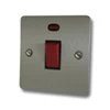 More information on the Flat Satin Stainless Flat Cooker (45 Amp Double Pole) Switch